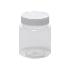 100ml PET Jar Natural Plastic with Screw Lid