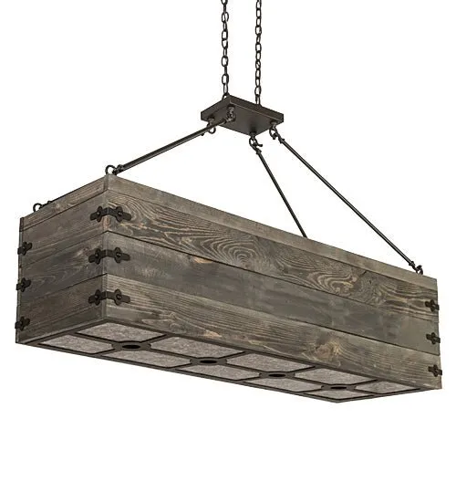12 Light Oblong Pendant