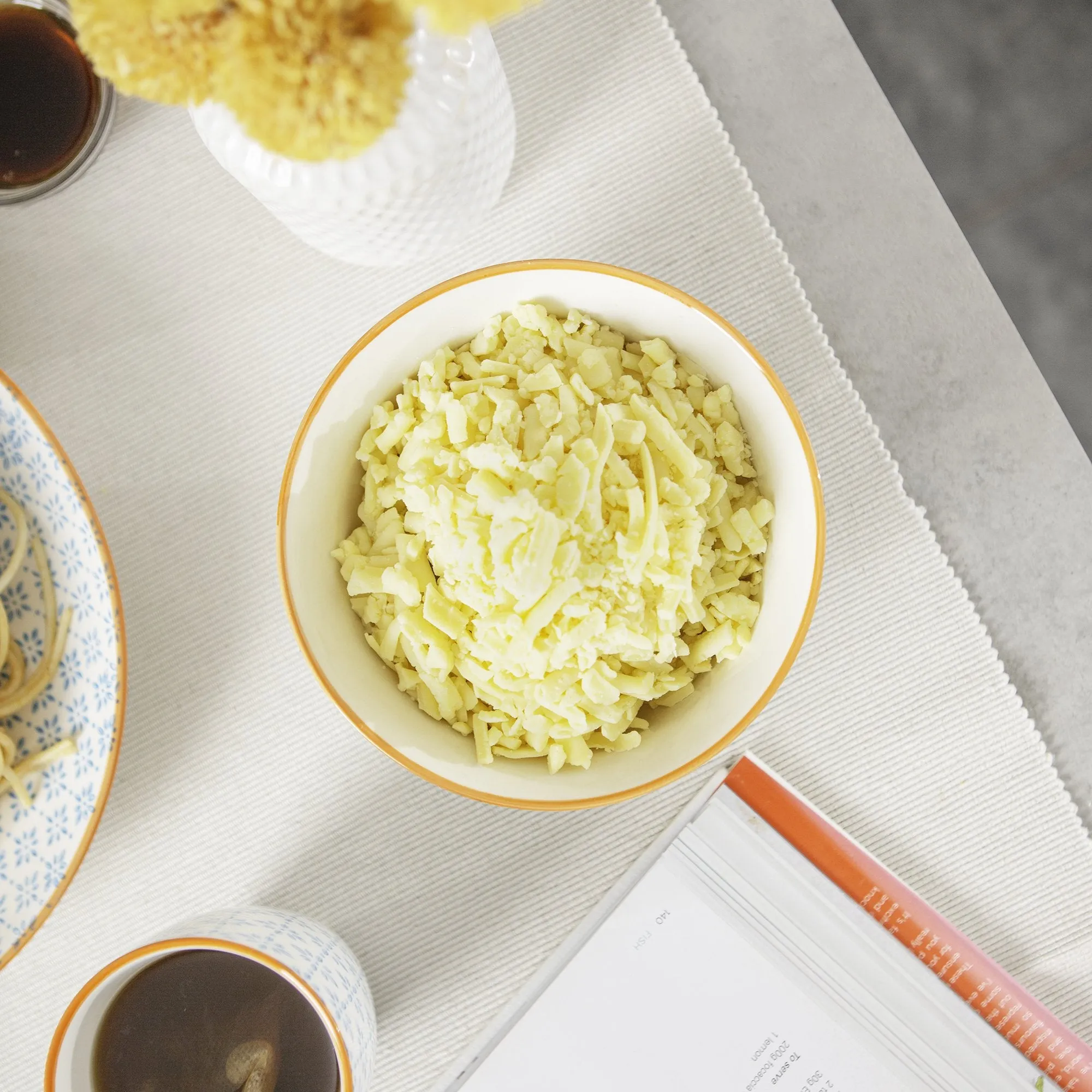 16cm Hand Printed China Cereal Bowls - Pack of Six - By Nicola Spring