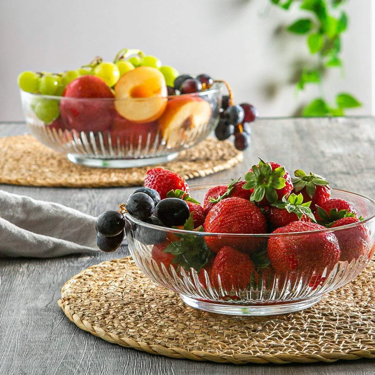 17cm Campana Glass Serving Bowl - By Argon Tableware
