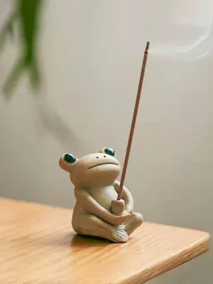 1pc Frog Design Incense Stick Holder