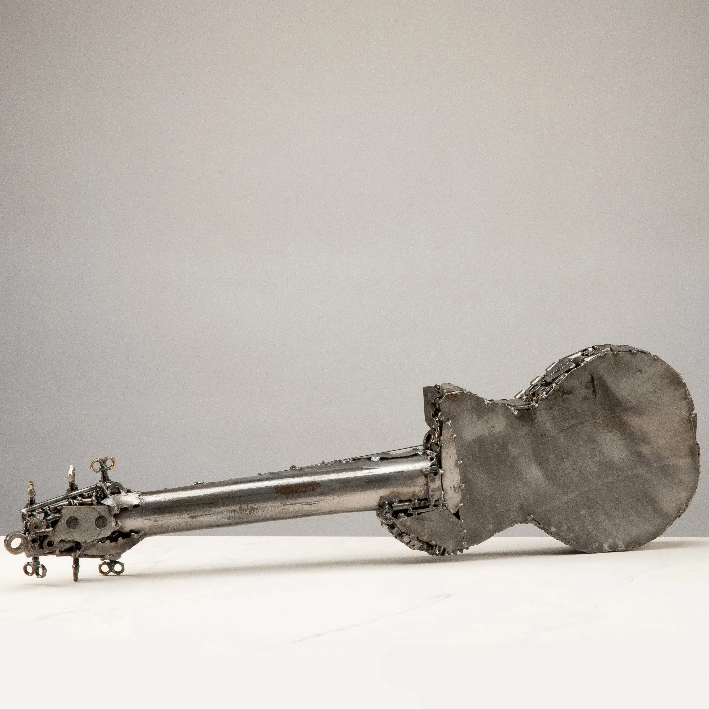 28 Guitar Inspired Recycled Metal Art Sculpture