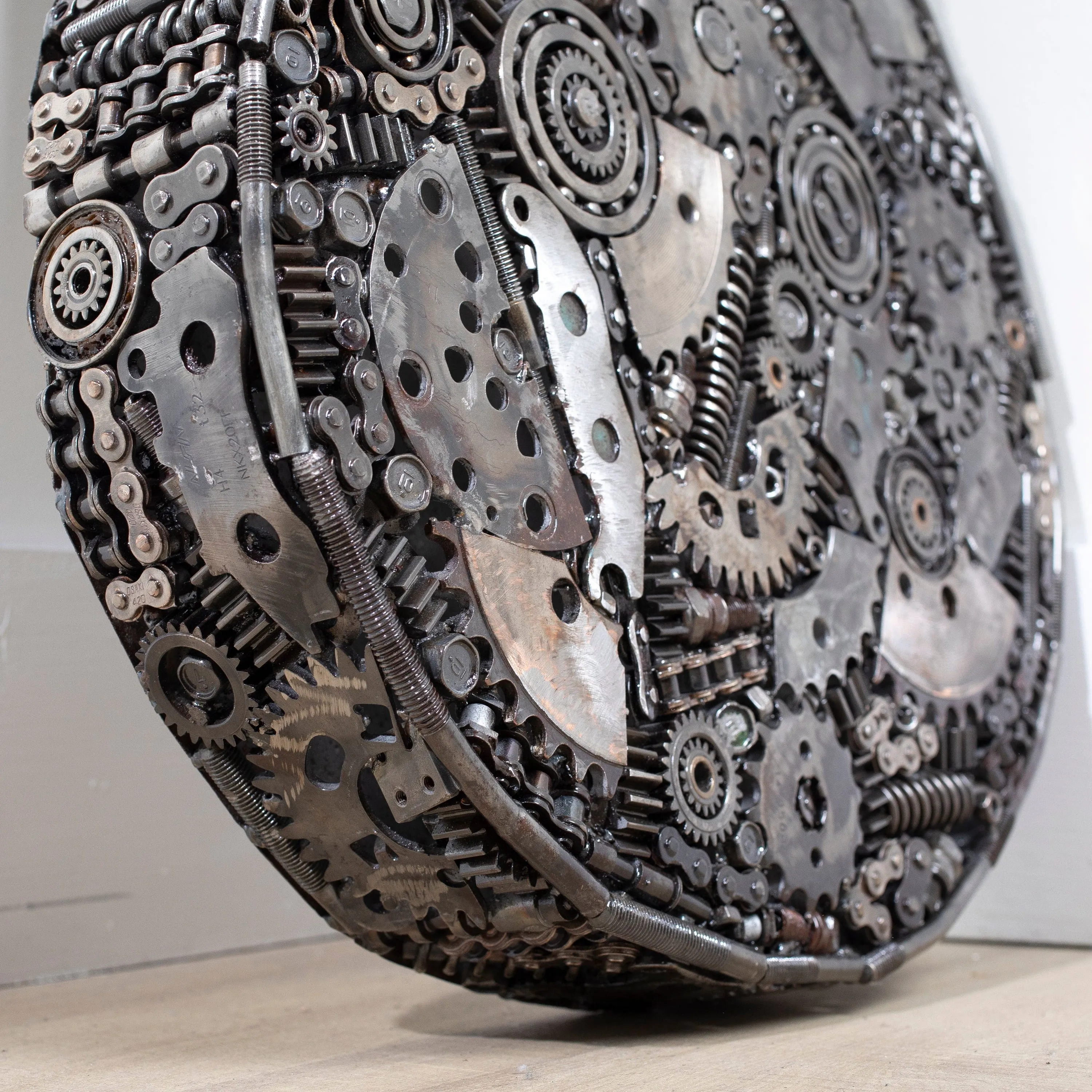 48 Guitar Inspired Recycled Metal Art Sculpture
