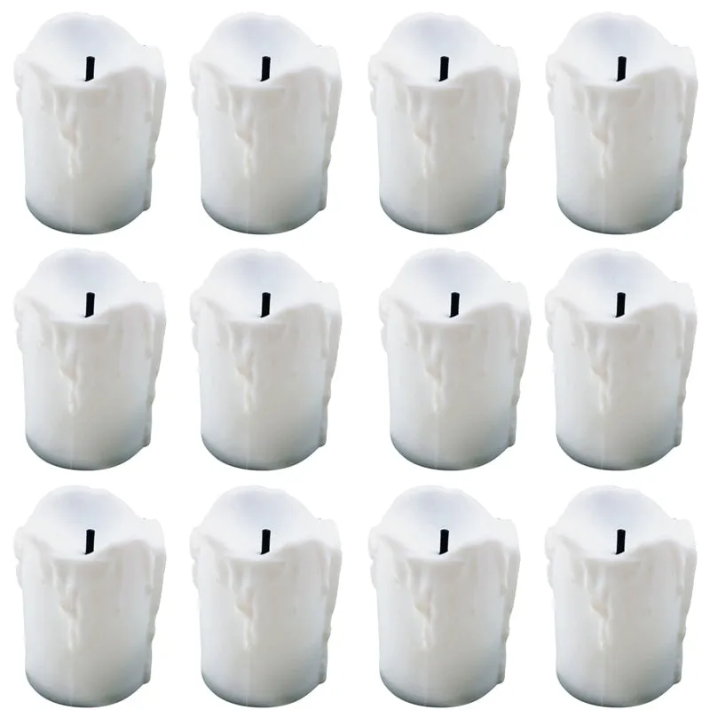 6/12Pcs Flameless LED Candle