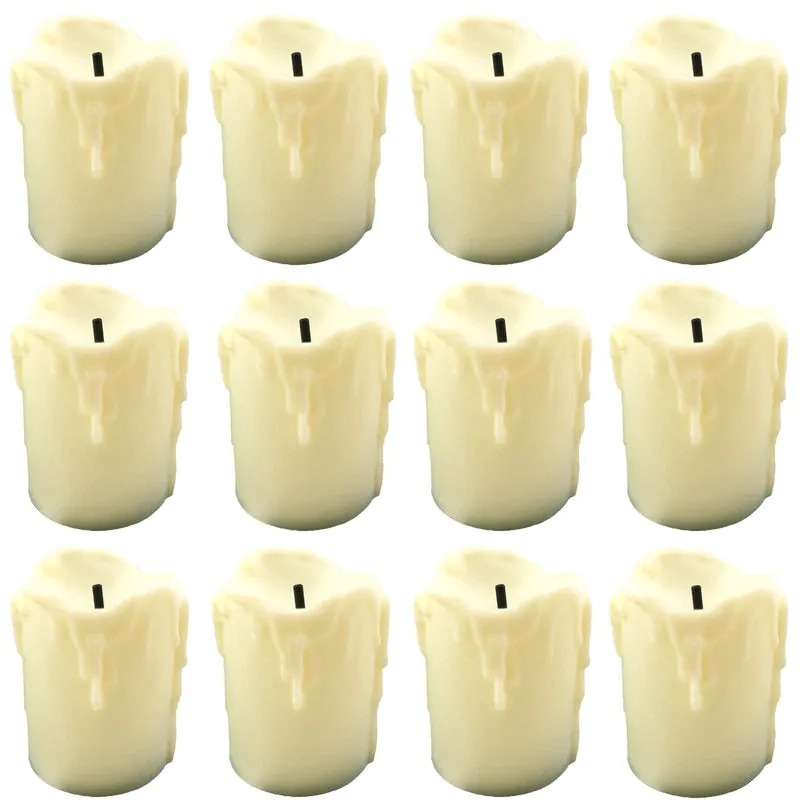 6/12Pcs Flameless LED Candle