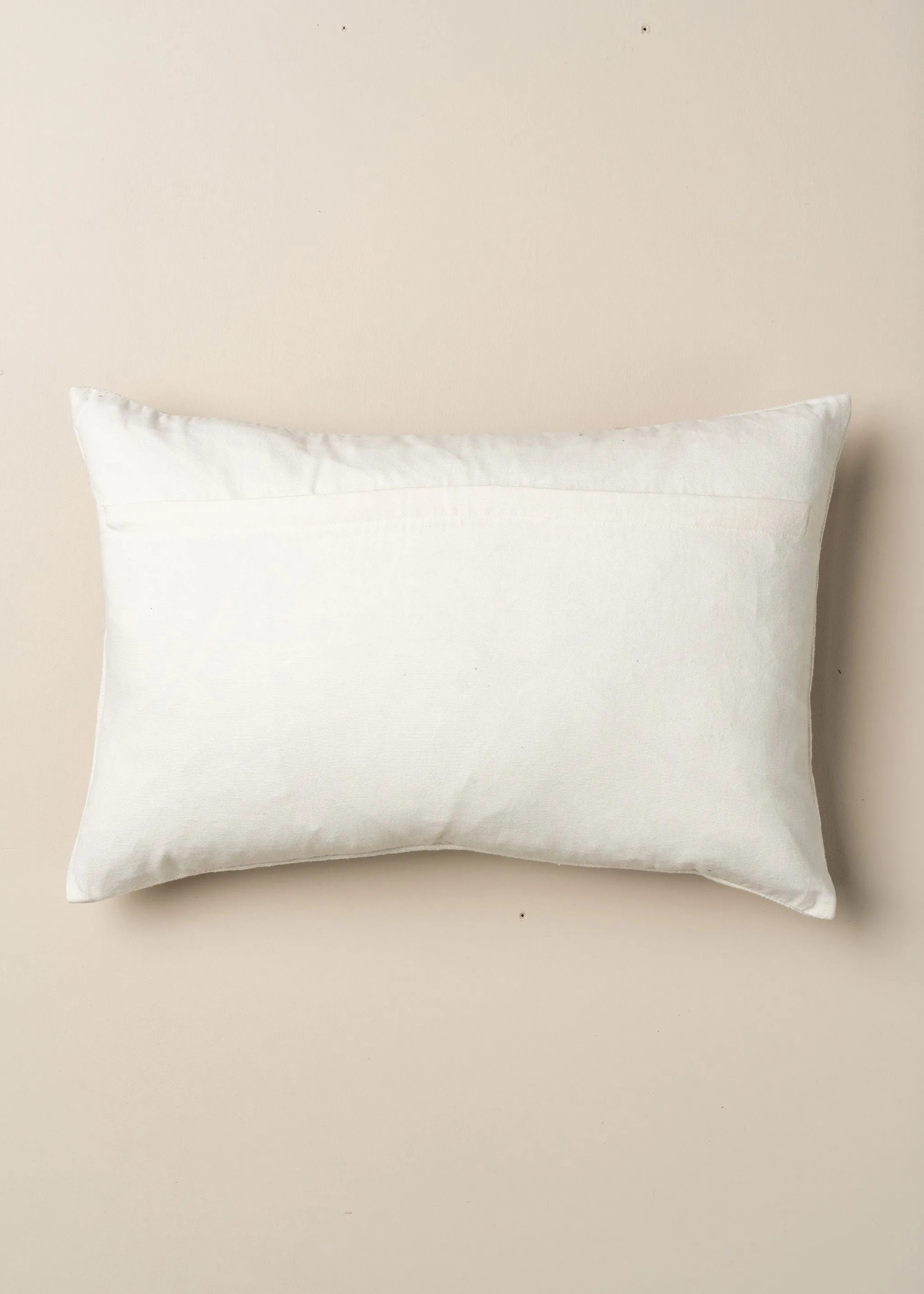 Abstract Lumbar Cushion - Ecru