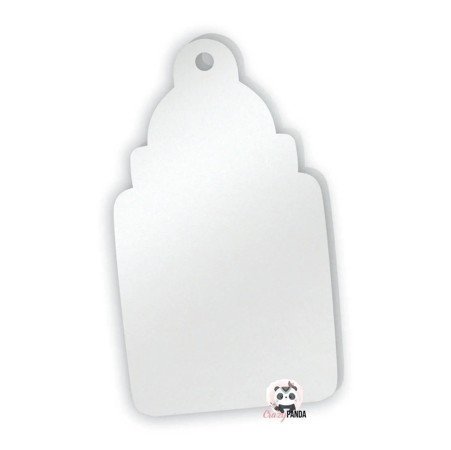 Acrylic Blank Clear Baby bottle (Sizes)~2mm