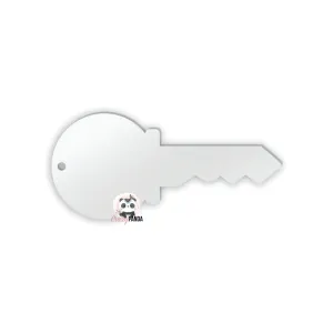 Acrylic Blank Clear Key (Sizes)