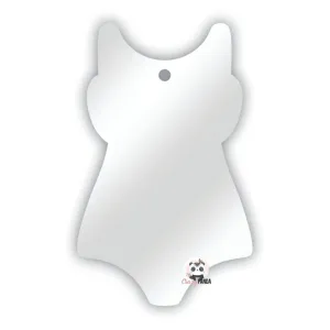 Acrylic Blank Clear Ladies Swimsuit70x43x3mm