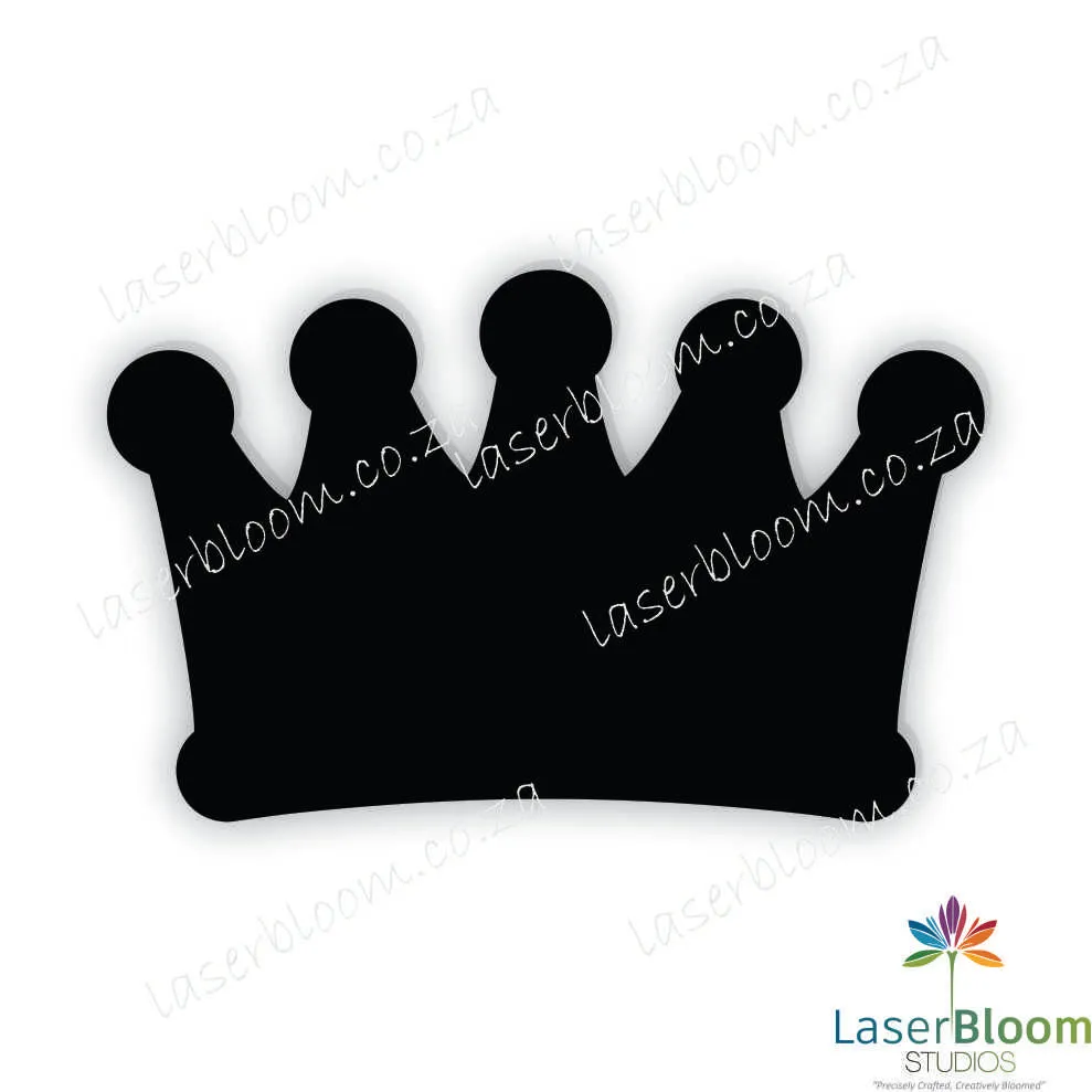 Acrylic Blank Crown- Select Your Thickness (1.5mm, 2mm, 3mm)