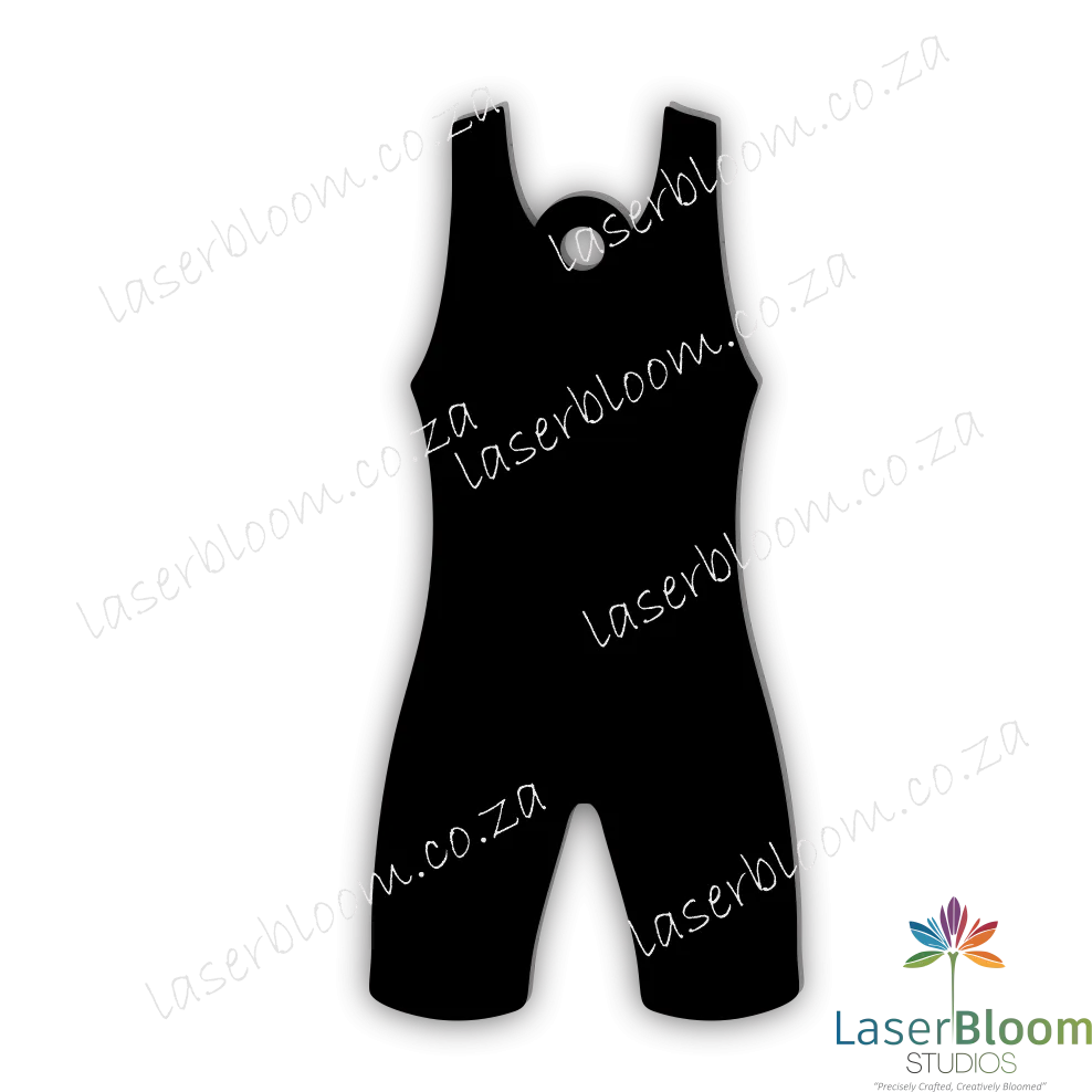 Acrylic Blank Wrestling/Leotard-Select Your Thickness (1.5mm, 2mm, 3mm)