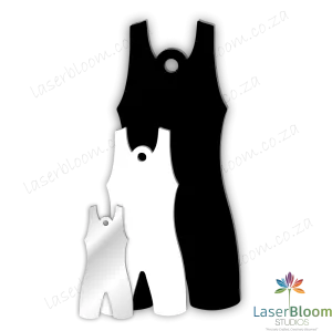 Acrylic Blank Wrestling/Leotard-Select Your Thickness (1.5mm, 2mm, 3mm)