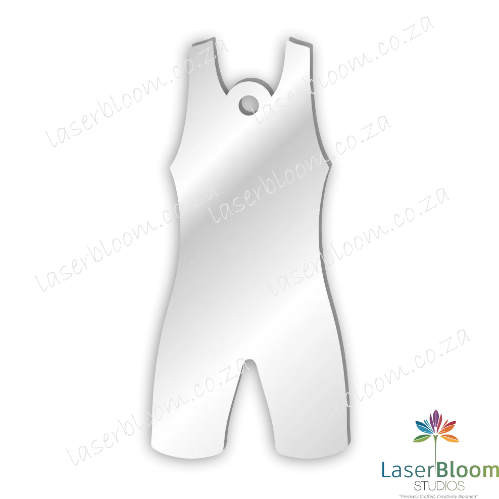 Acrylic Blank Wrestling/Leotard-Select Your Thickness (1.5mm, 2mm, 3mm)