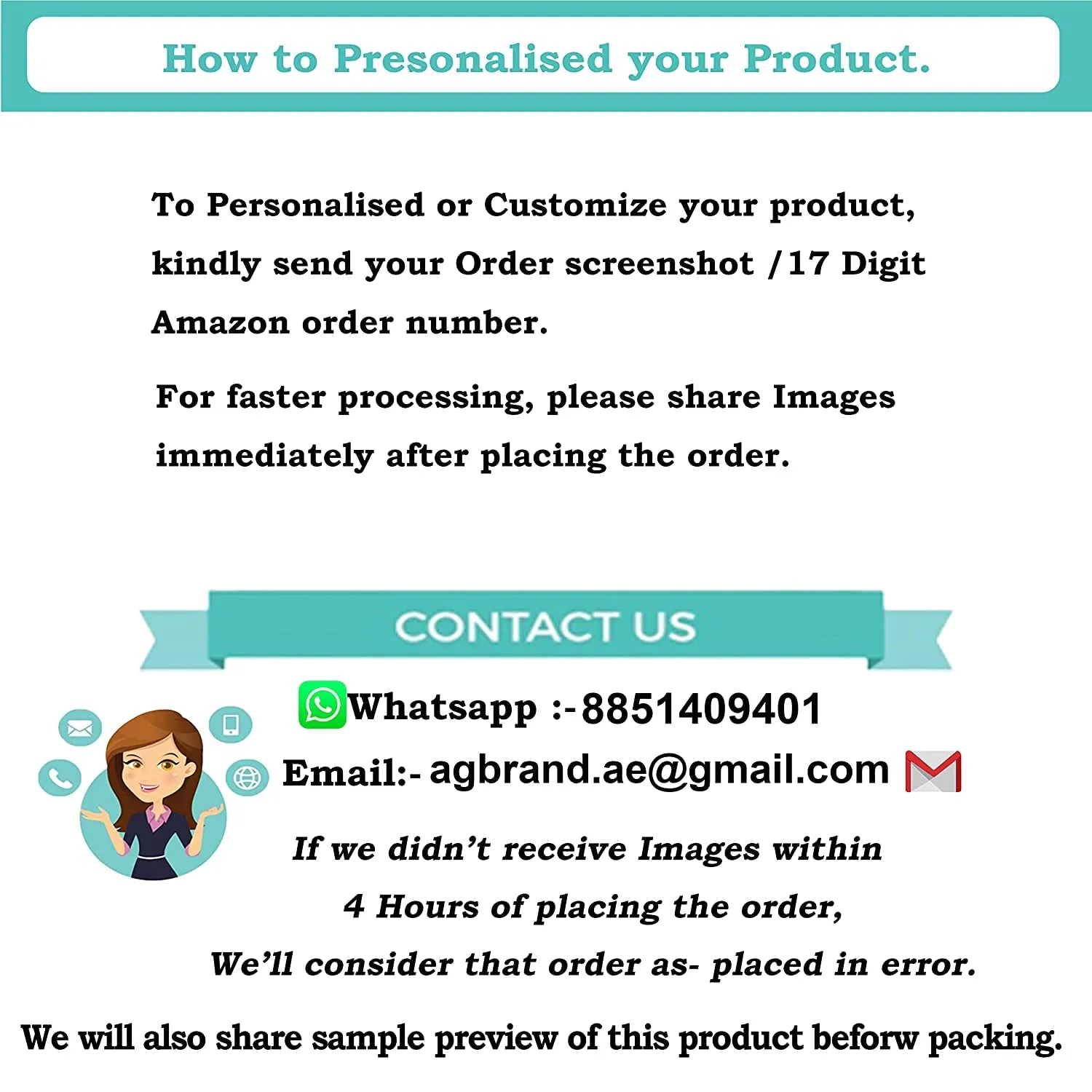 AG BRAND Friends Customized Collage Photo Frame | Best Gift For Friends, Birthday, Friendship Day, Boyfriend, Girlfriend | Personalized it with 4 Pictures