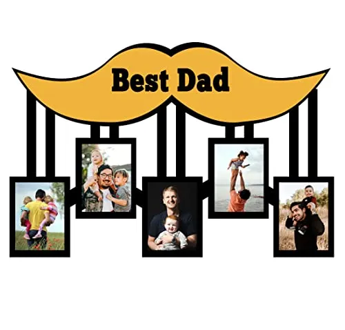 AJANTA ROYAL Personalized Photo Frame for Dad, Papa on Fathers Day (PCF-53DAD(12x18))