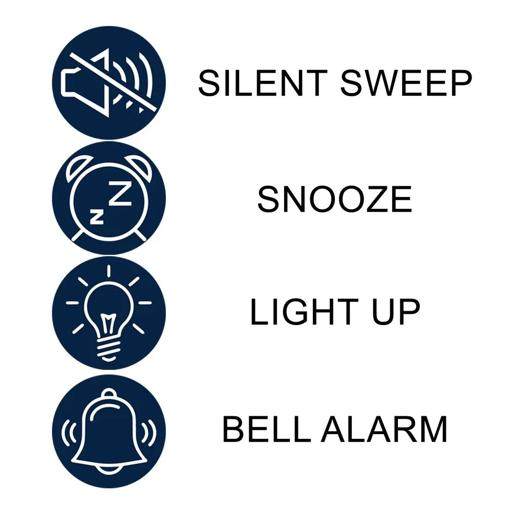 Alarm Bell Oblong  Black