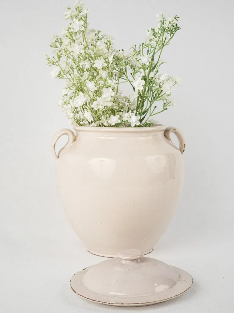 Antique lidded preserving pot - Martres-Tolosane 11½"