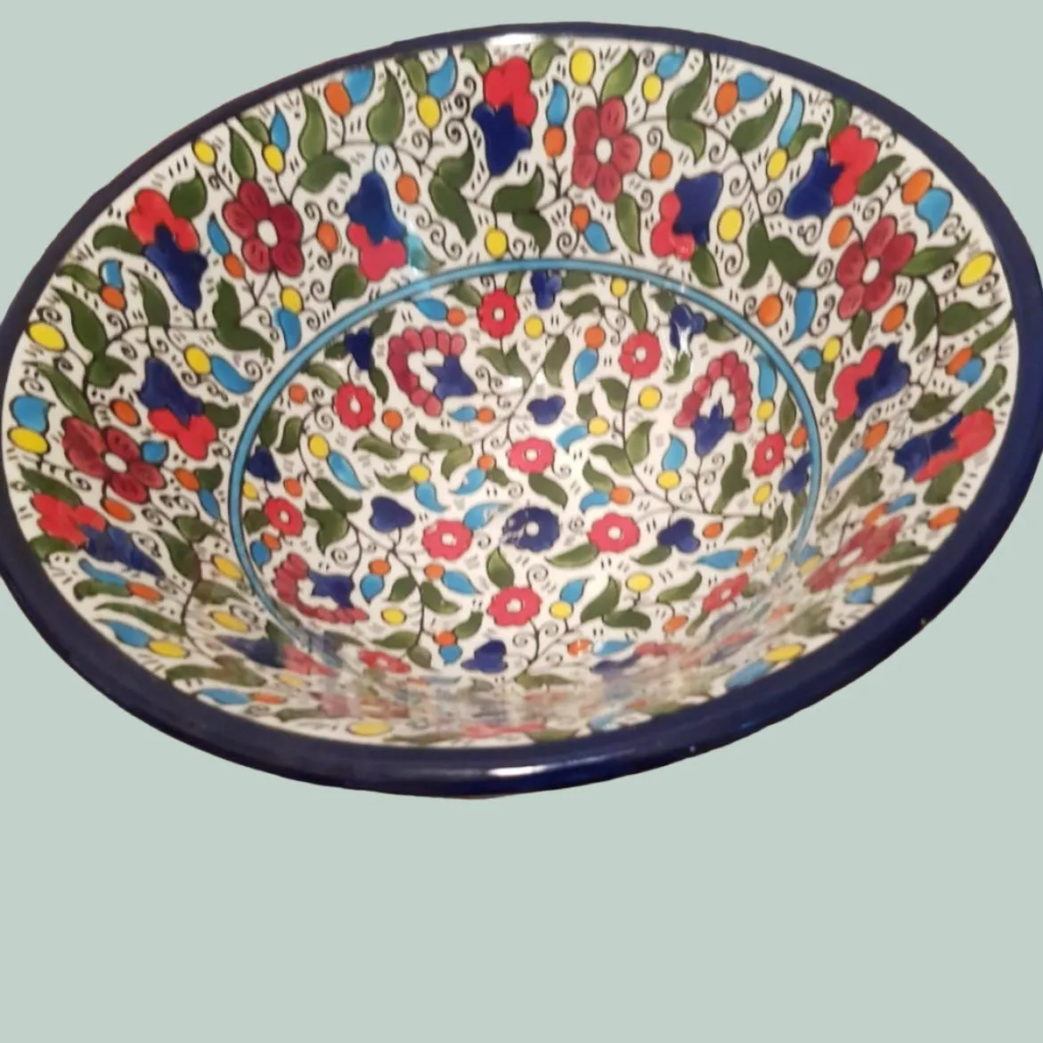 Armenian Ceramic Bowl for serving or decoration.
