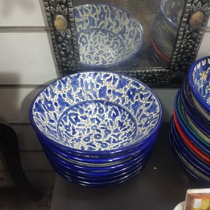 Armenian Ceramic Bowl for serving or decoration.