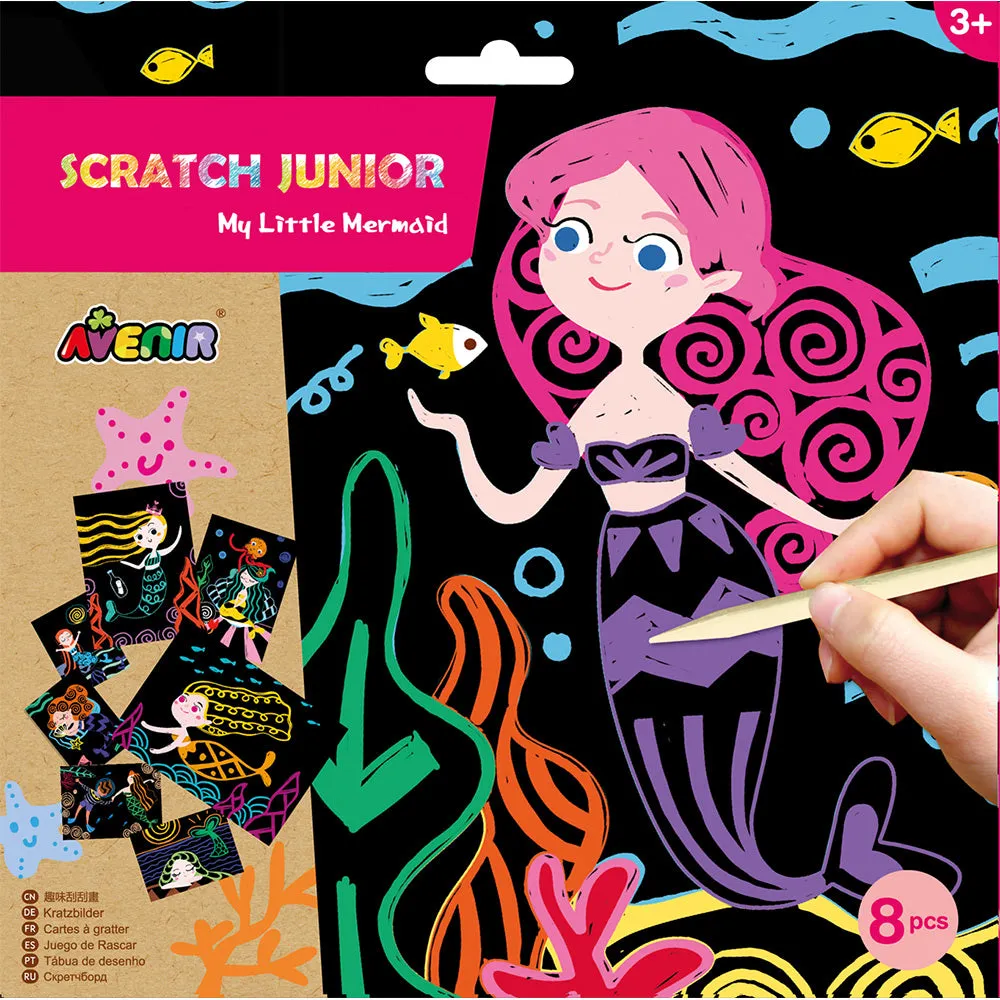 Avenir - Scratch Art - Little Mermaid