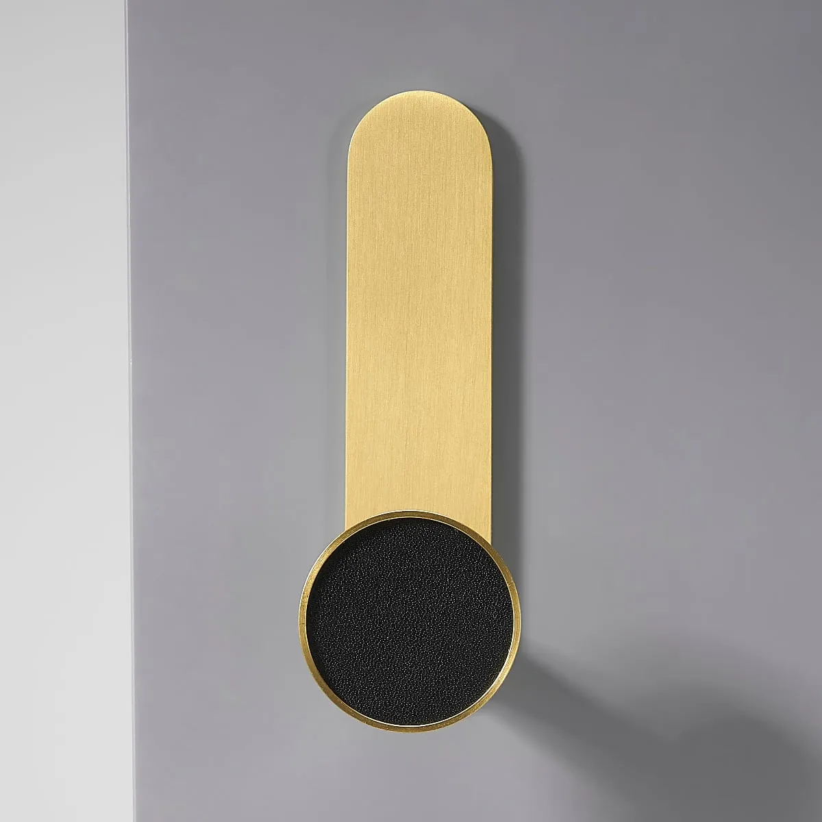 BEETHAM Solid Brass & Leather Wall Hooks