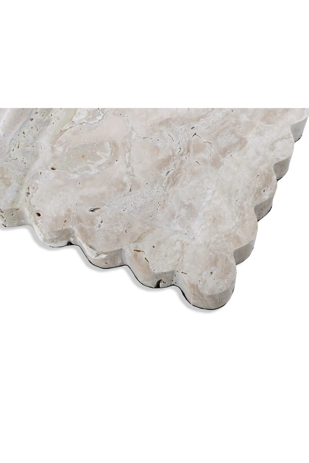 Beige Scalloped Tray | Liang & Eimil Aurelia