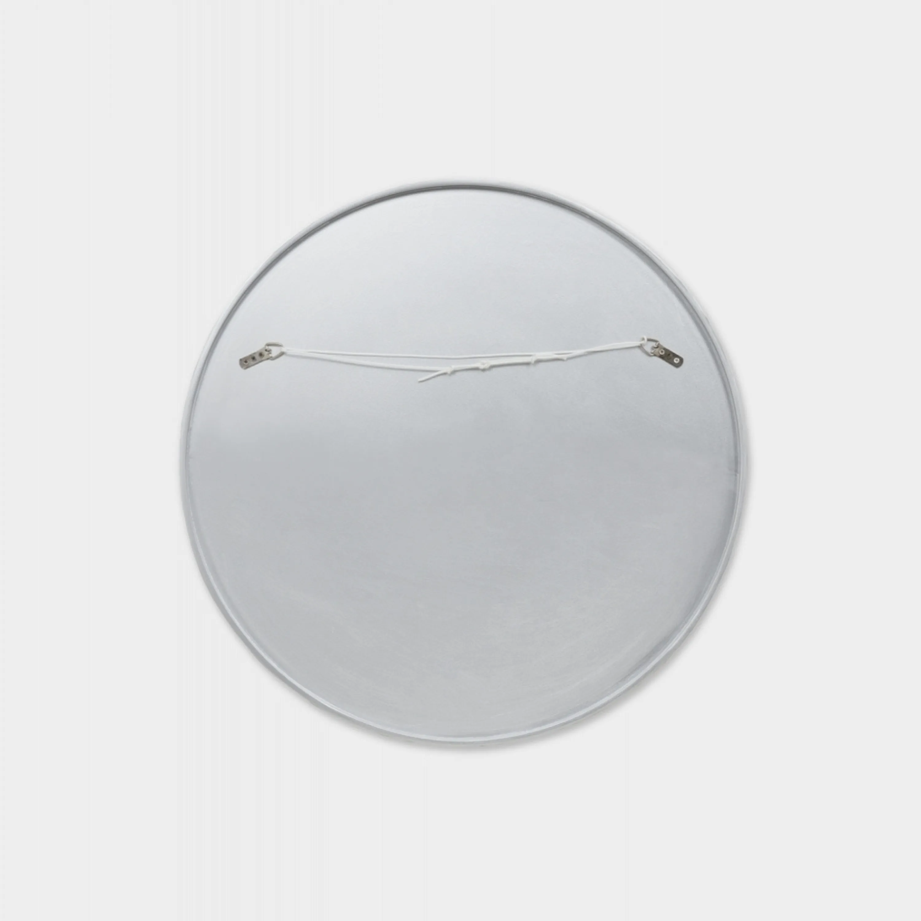 Bella Round Mirror - Silver 80cm x 80cm