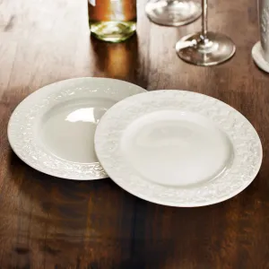 Belleek Field of Shamrocks Set of 2 Side Plates