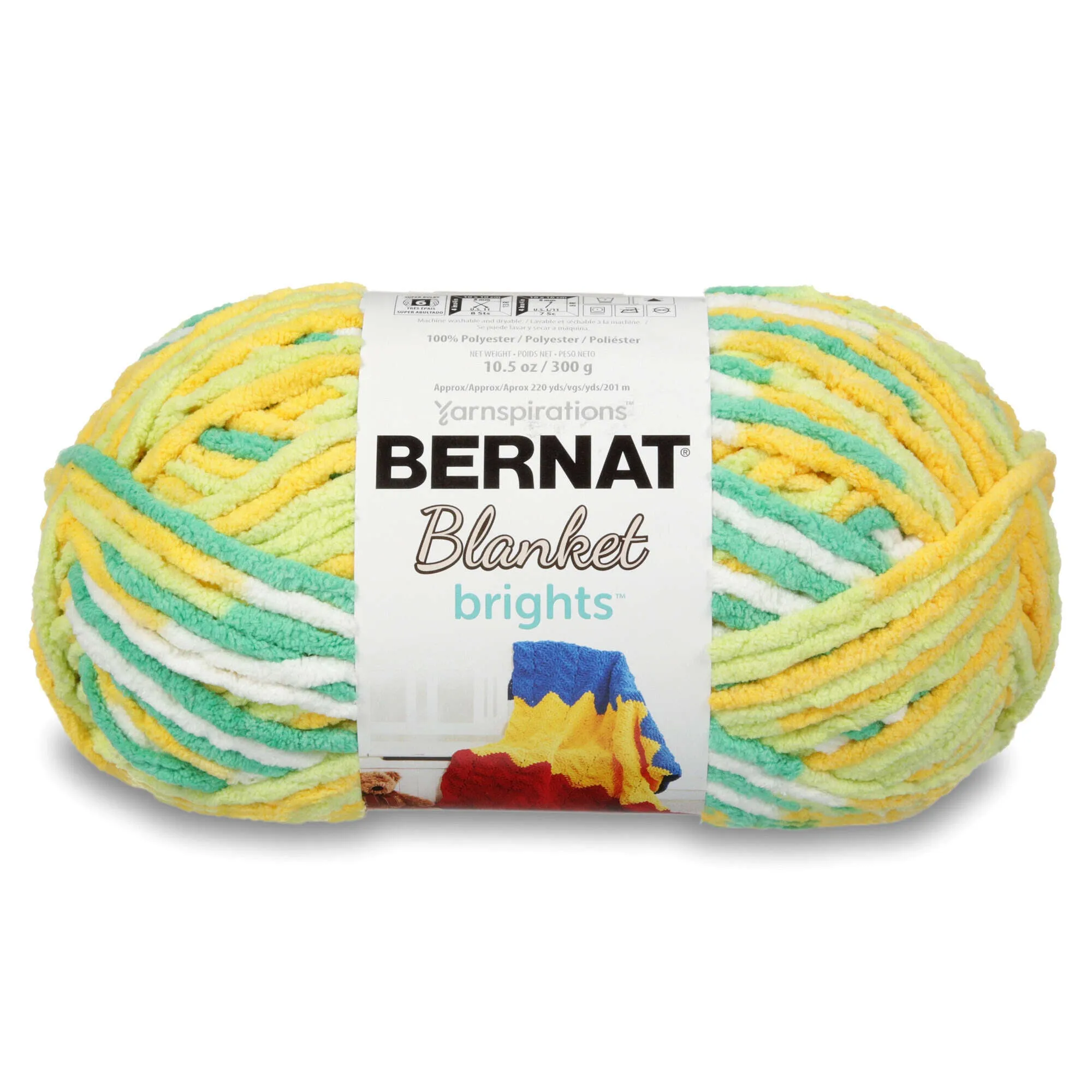 Bernat Blanket Brights Yarn (300g/10.5oz) - Discontinued Shades