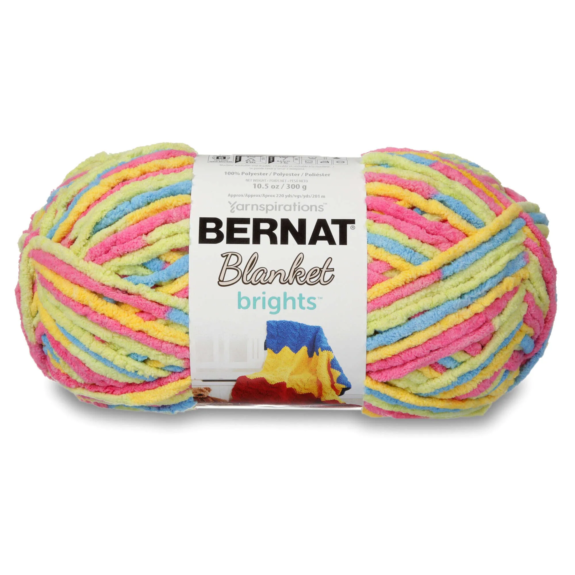 Bernat Blanket Brights Yarn (300g/10.5oz) - Discontinued Shades