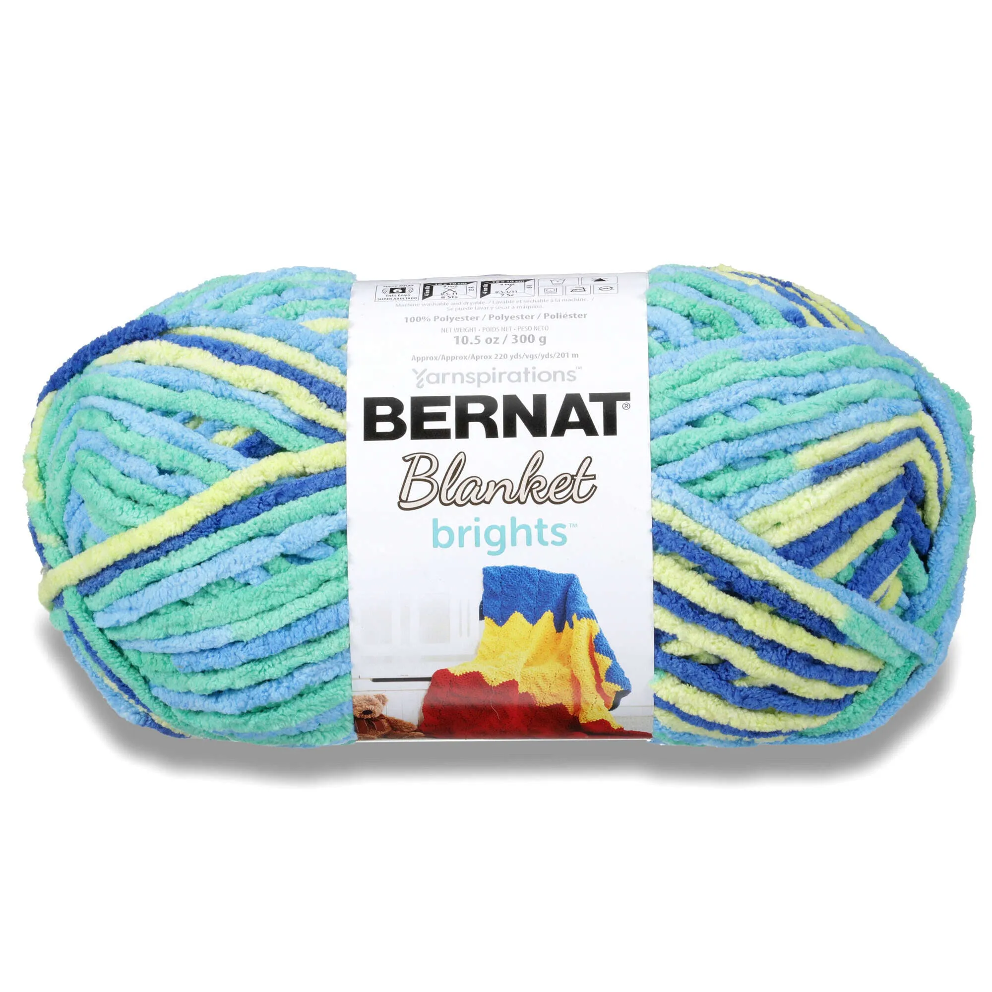 Bernat Blanket Brights Yarn (300g/10.5oz) - Discontinued Shades