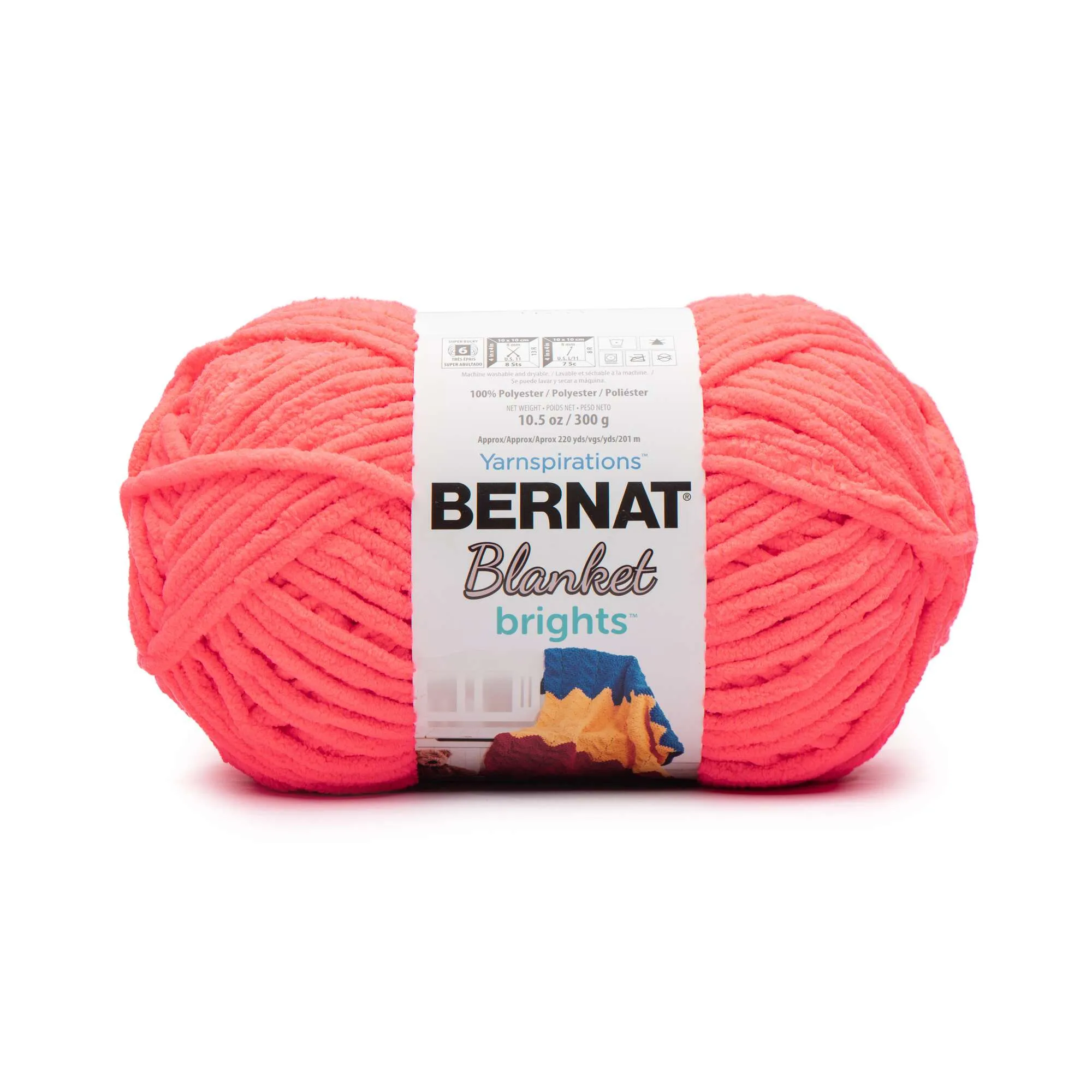 Bernat Blanket Brights Yarn (300g/10.5oz) - Discontinued Shades