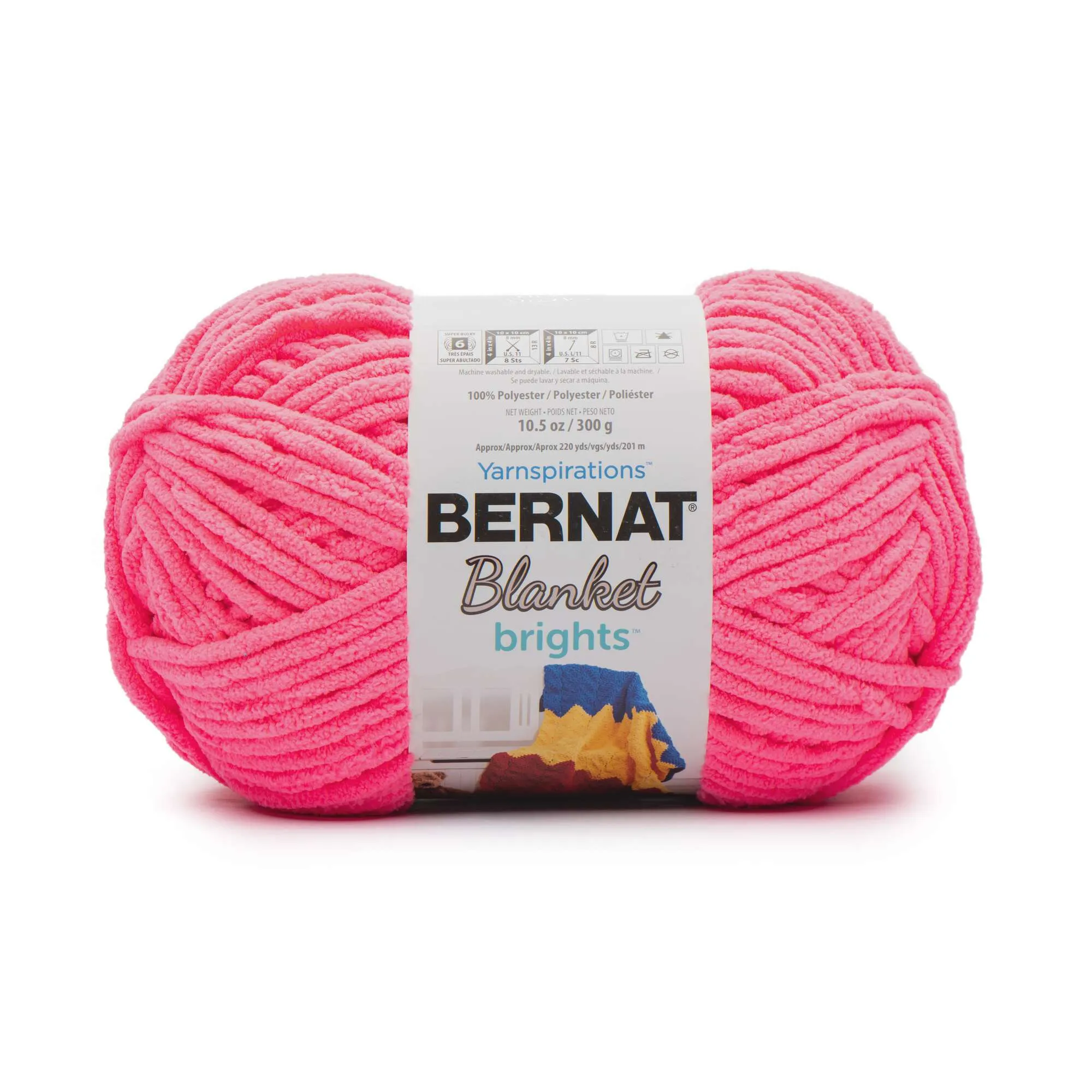 Bernat Blanket Brights Yarn (300g/10.5oz) - Discontinued Shades