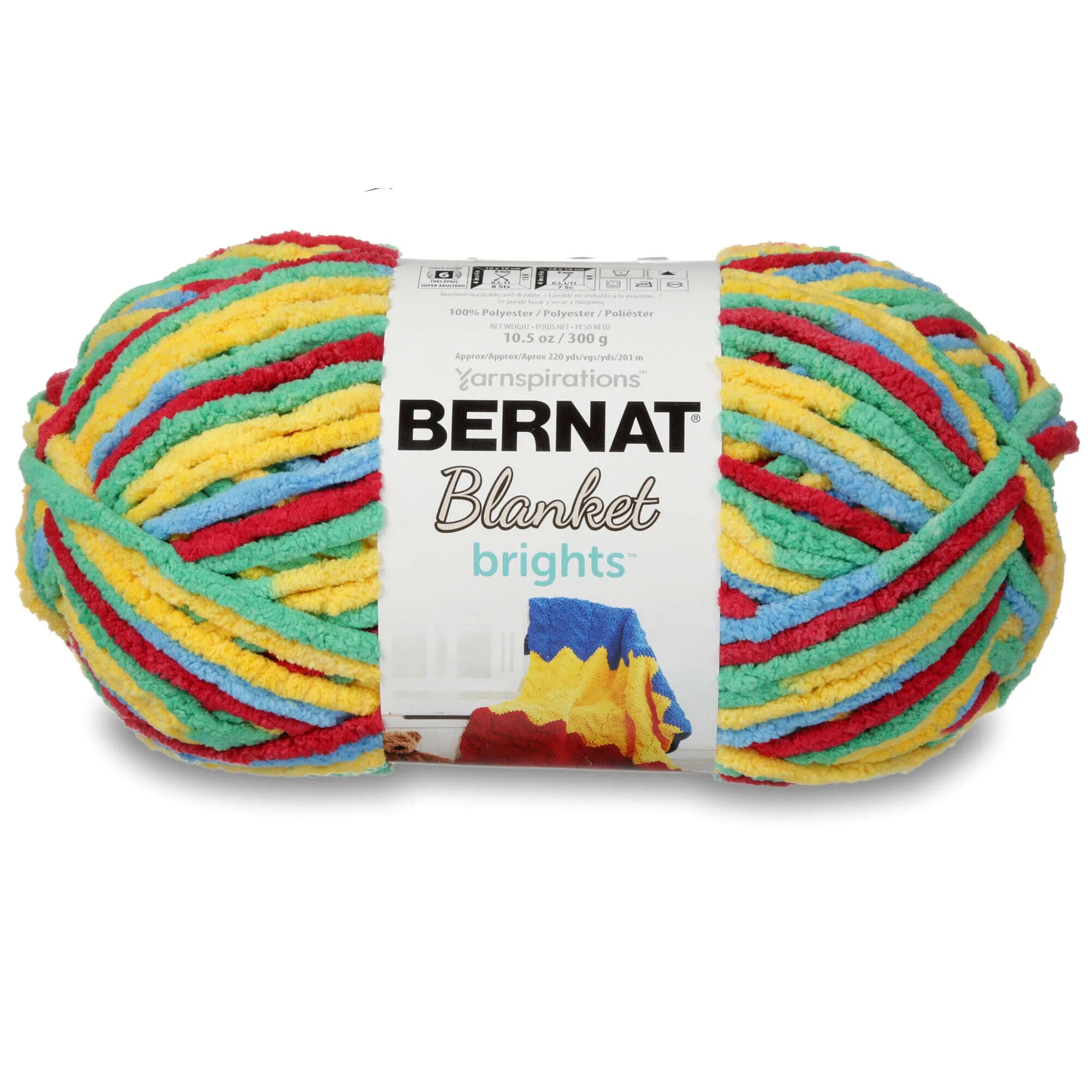 Bernat Blanket Brights Yarn (300g/10.5oz) - Discontinued Shades