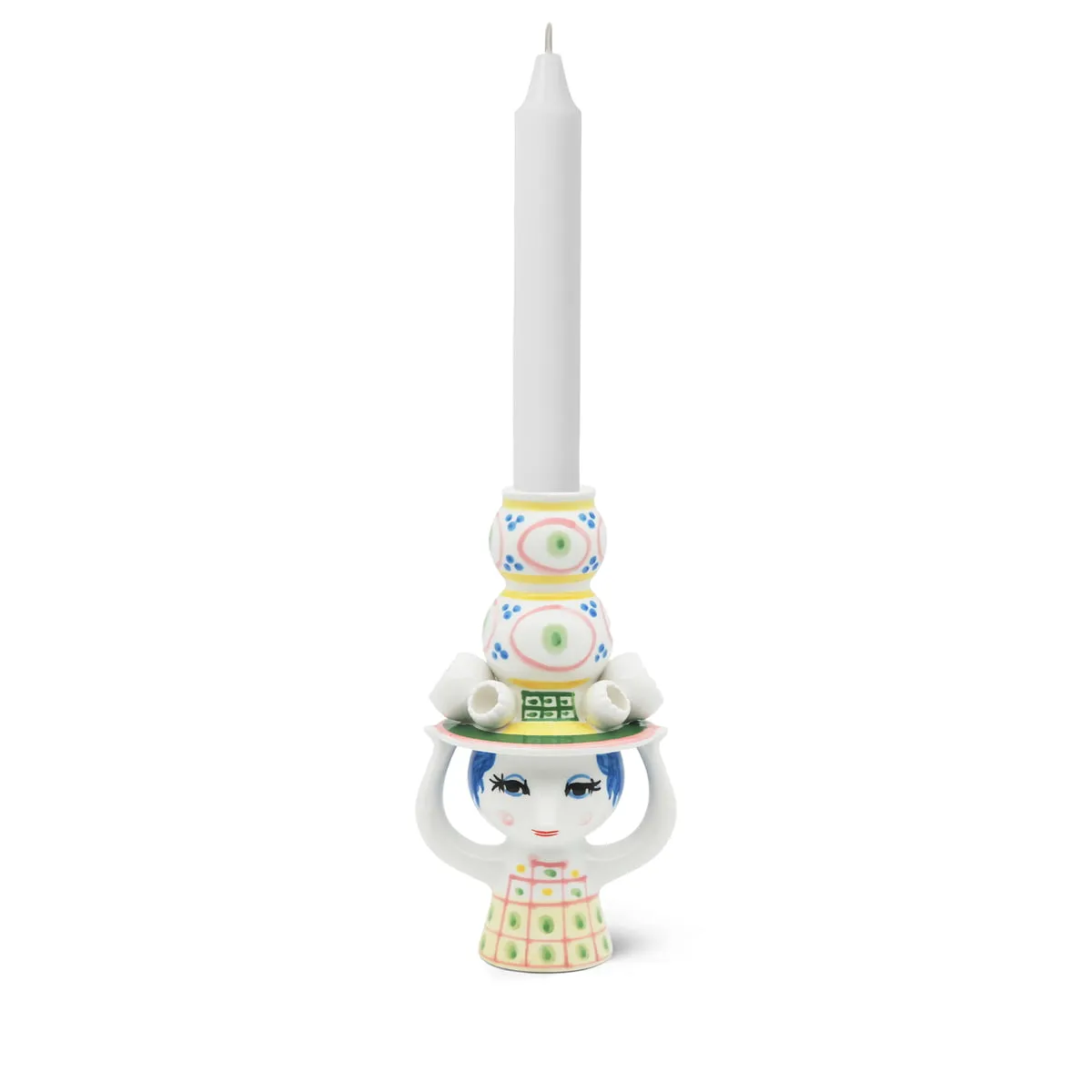Bjørn Wiinblad Eva Lady with Hat Candle Holder