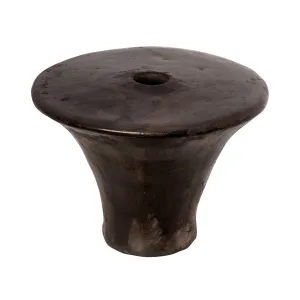 Black Fired Burnished Terracotta Vessel - IV