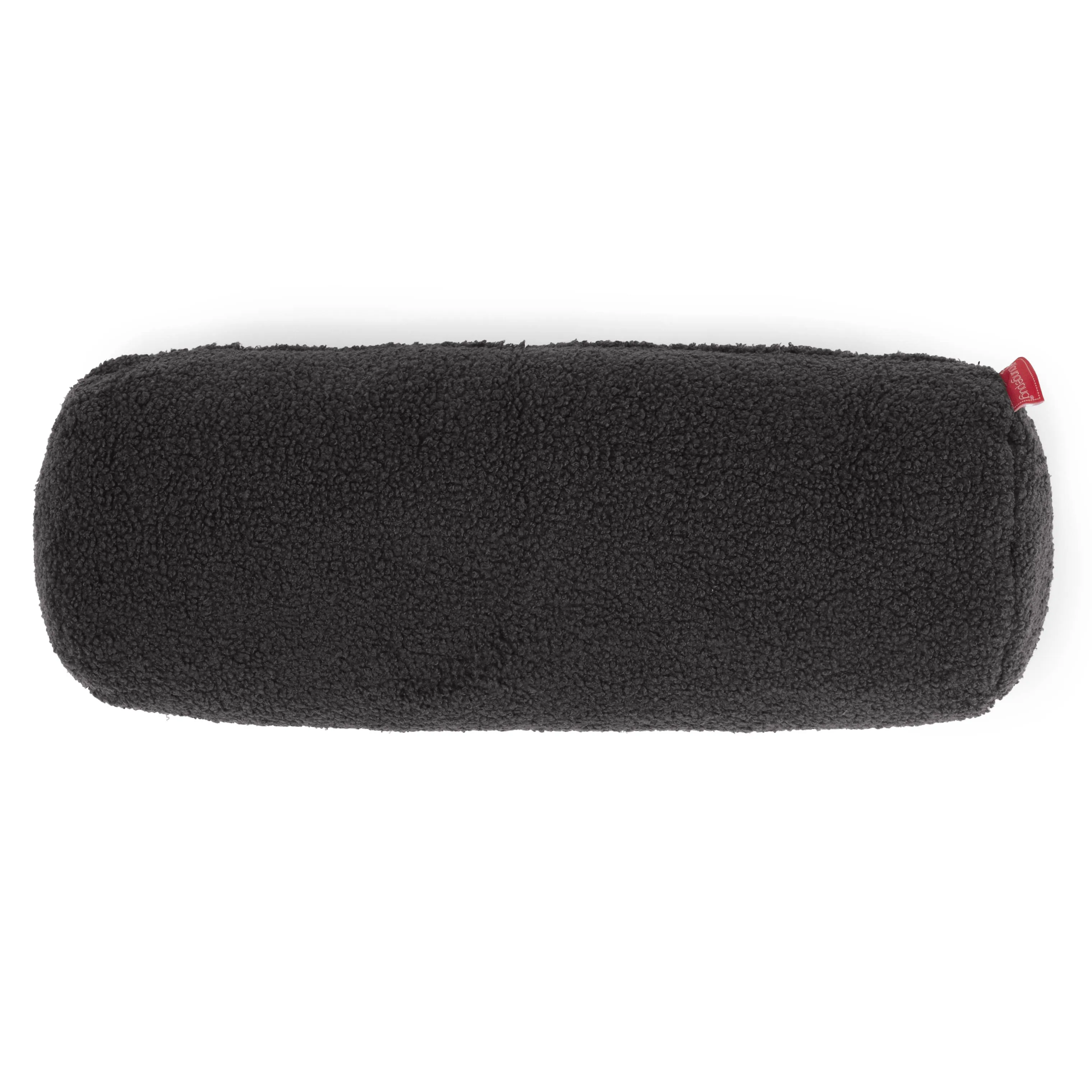 Bolster Scatter Cushion Cover 20 x 55cm - Boucle Graphite Grey