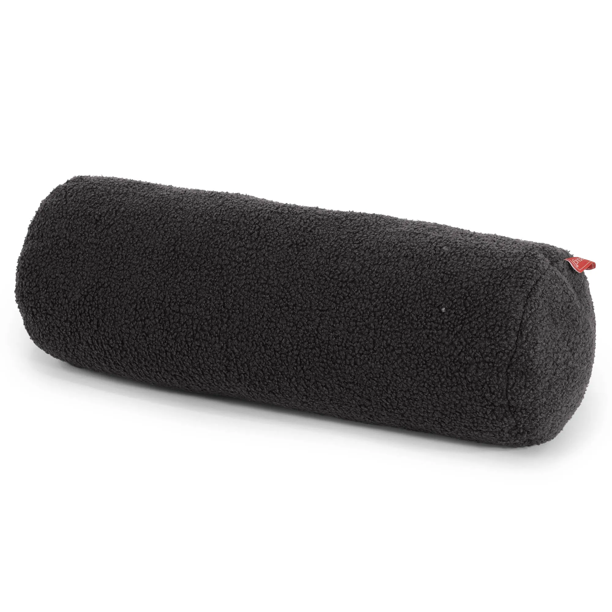 Bolster Scatter Cushion Cover 20 x 55cm - Boucle Graphite Grey