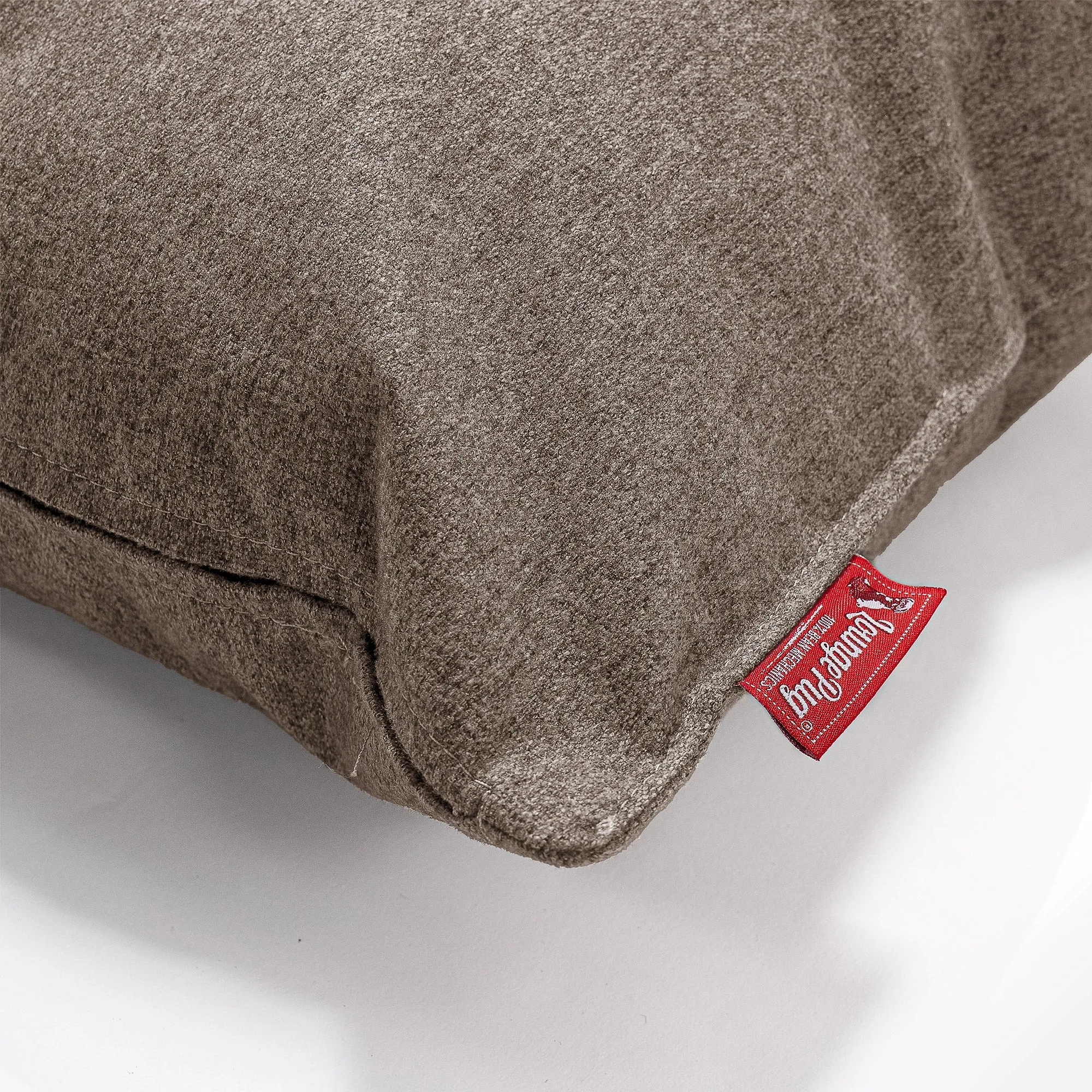 Bolster Throw Pillow Cover 20 x 55cm - Interalli Wool Biscuit
