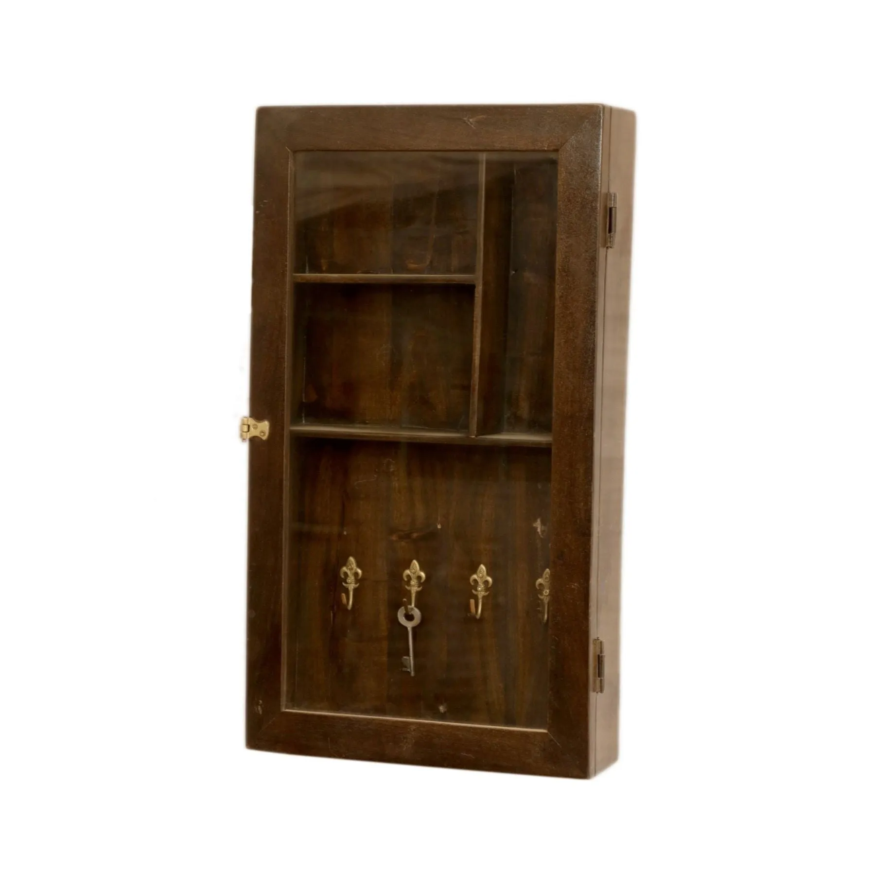 Brass Hooked Key Holder