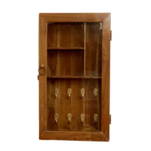 Brass Hooked Key Holder