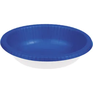 Bulk Cobalt Blue 20 oz 20 oz Paper Bowls (200 per Case)