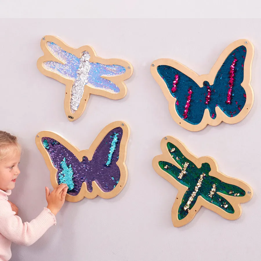 Butterflies & Dragonflies Sequin Set