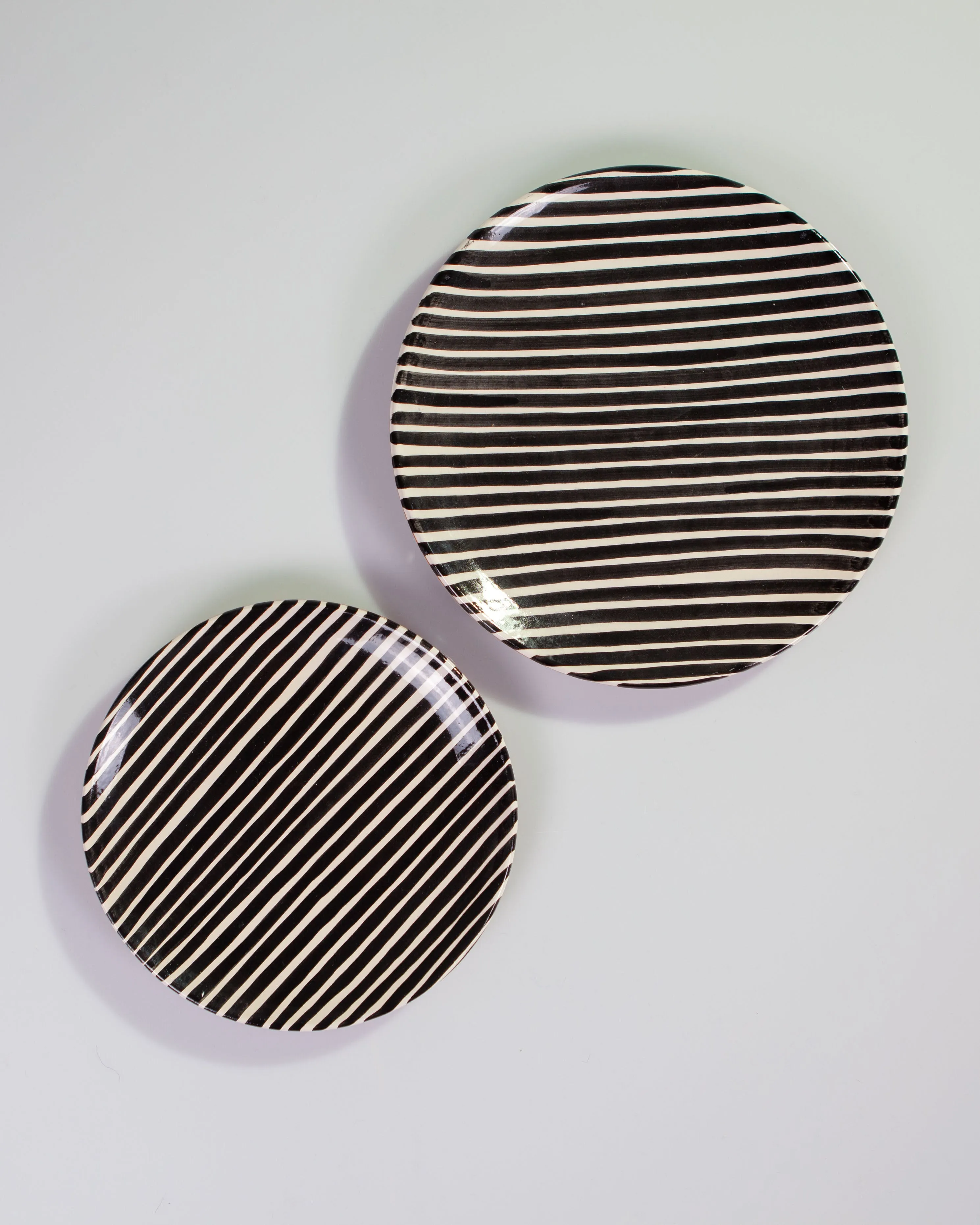 Casa Cubista Stripe Pattern Plates and Bowls