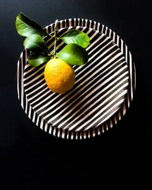 Casa Cubista Stripe Pattern Plates and Bowls