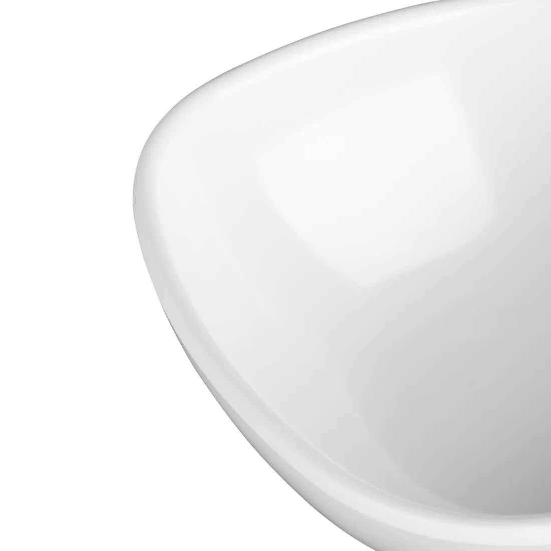 CD298 Kristallon Melamine Rounded Square Bowls 120mm (Pack of 6)