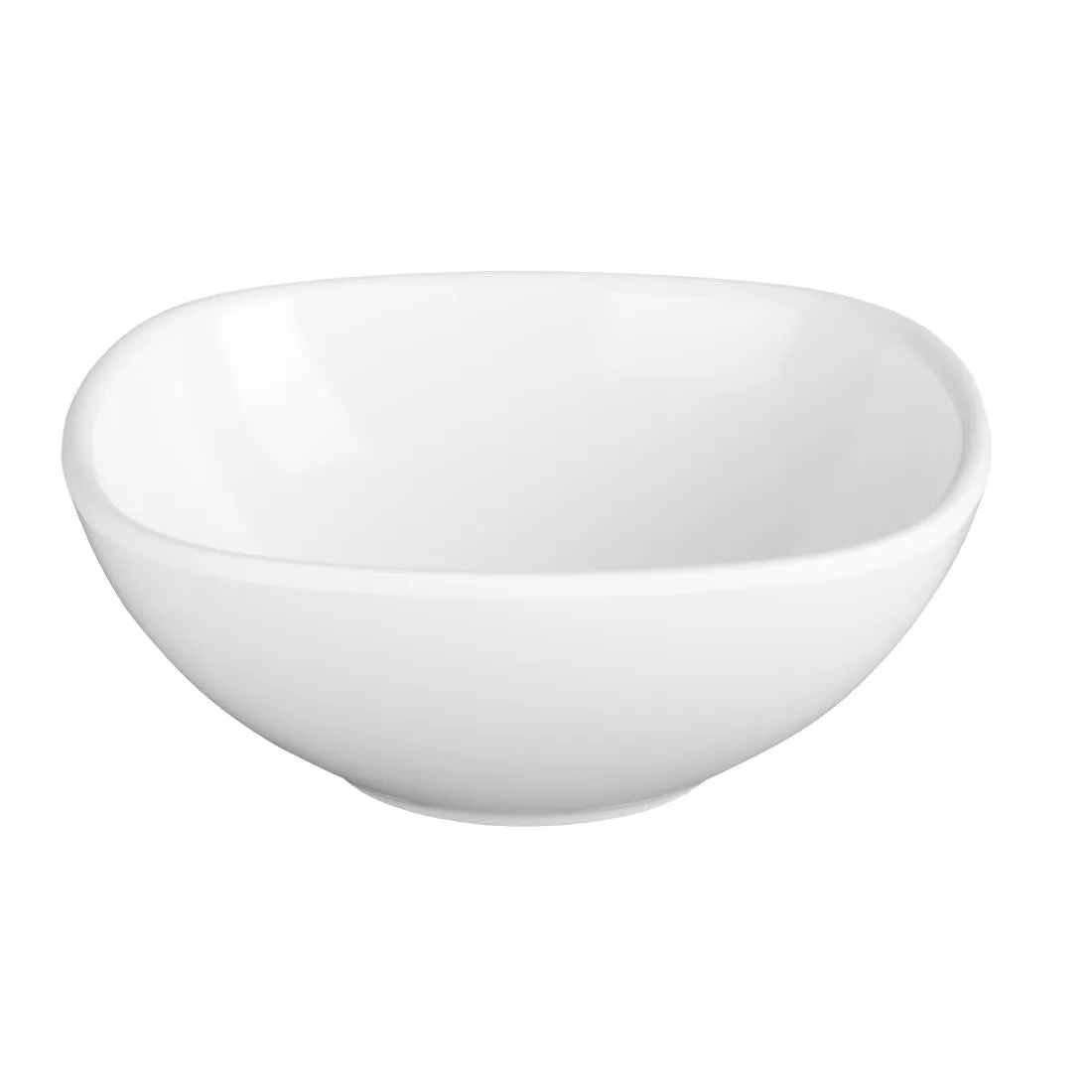CD298 Kristallon Melamine Rounded Square Bowls 120mm (Pack of 6)