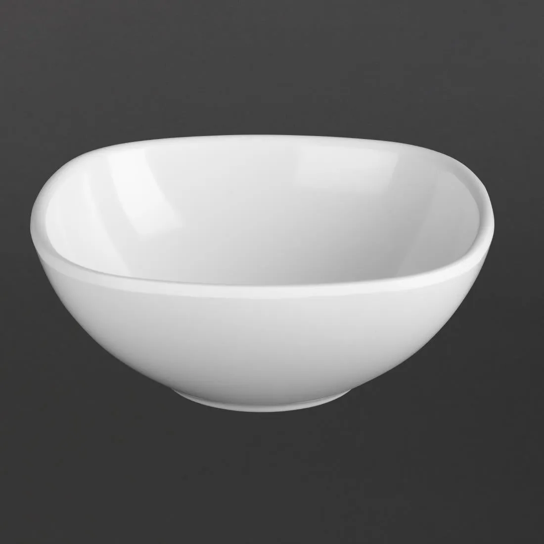 CD298 Kristallon Melamine Rounded Square Bowls 120mm (Pack of 6)