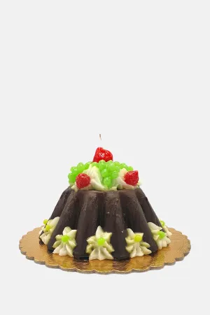 Chocolate Pudding Candle