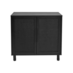 classic Delancey 2-Door Cabinet, Black